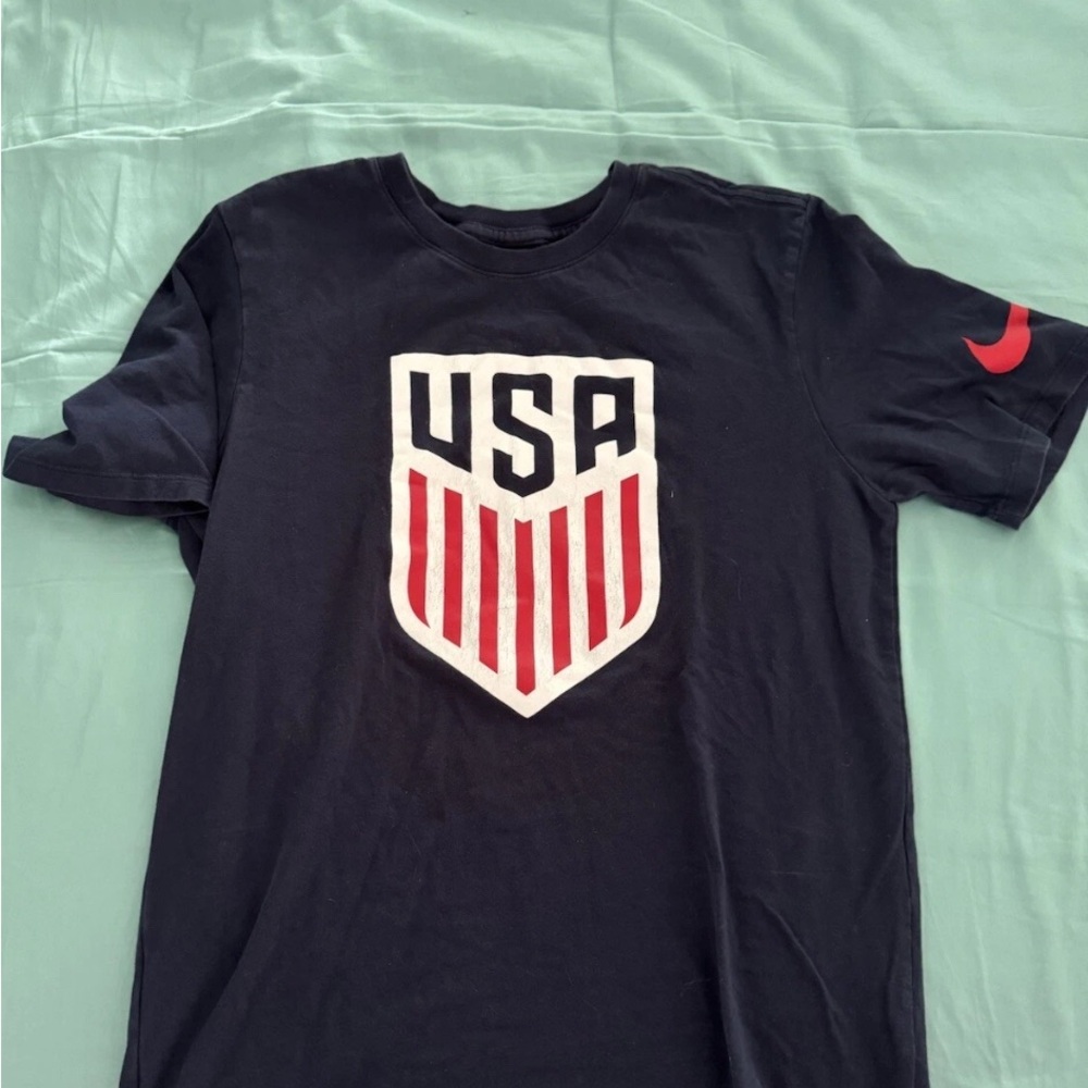 Nike Men's Navy USA Shield Tee